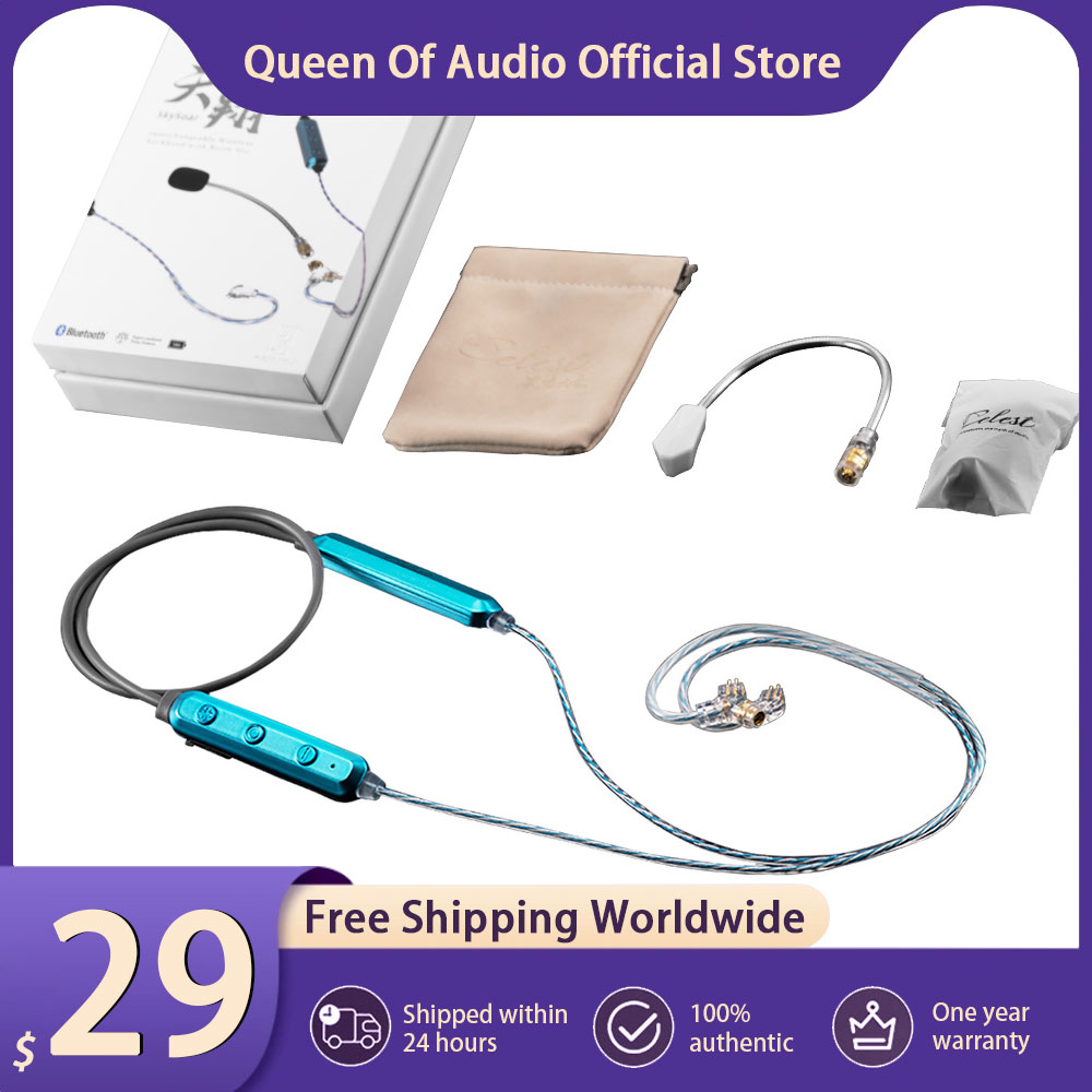 Gaming Headphone Accessories - Celest SkySoar Earphone Cable Neckband Bluetooth