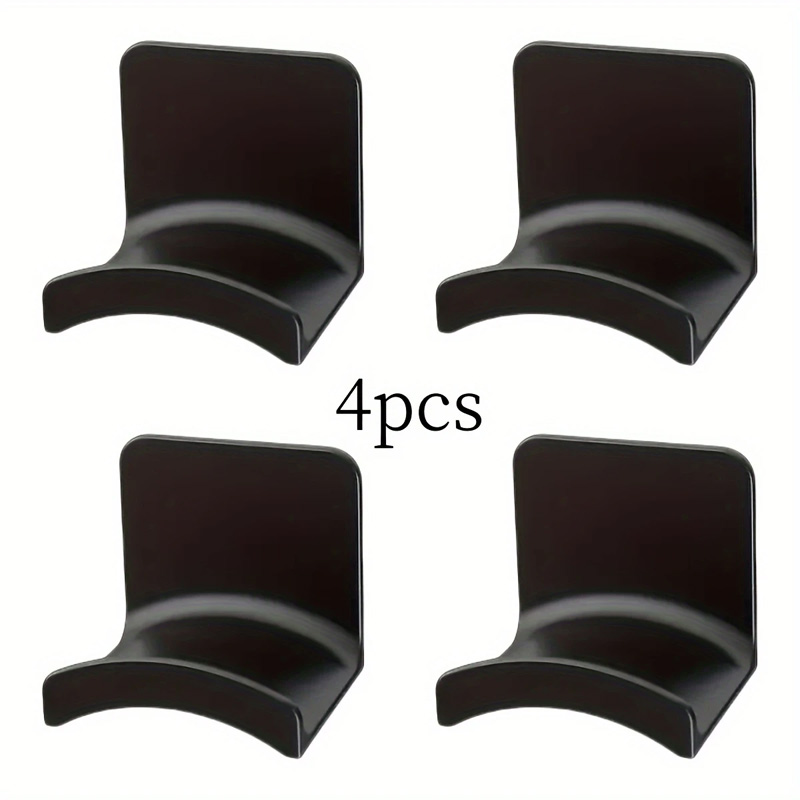 4Pcs Black Adhesive Headphone  - Gaming Headphone Accessories บทวิจารณ์และราคา