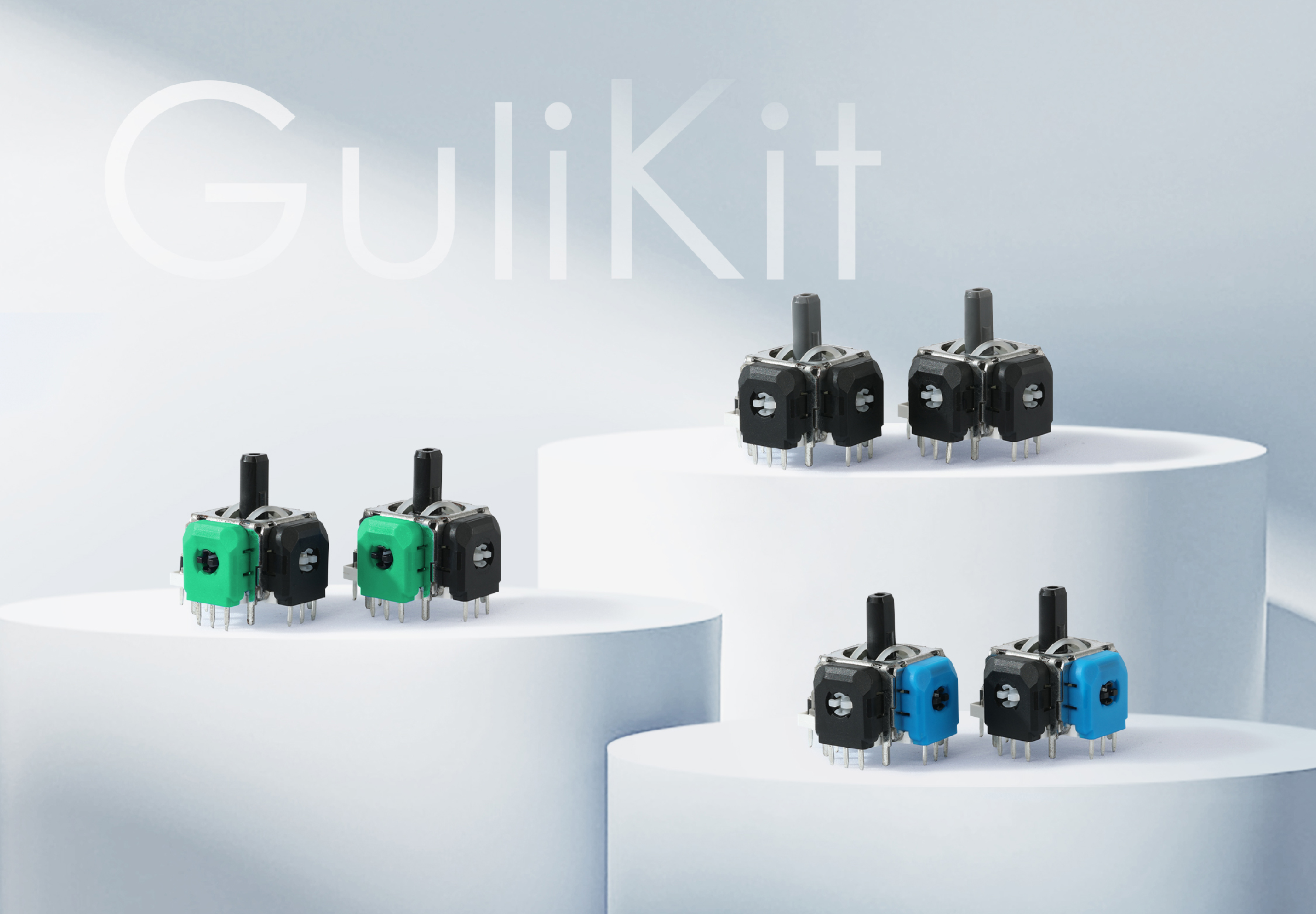 10 Pairs GuliKit TMR Joystick  - Gaming Accessories Joystick บทวิจารณ์และราคา