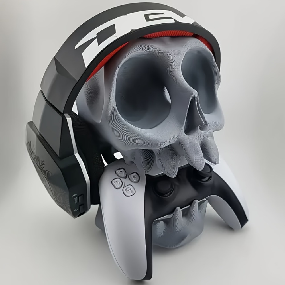Skull Shaped Controller Stand  - Gaming Headphone Accessories บทวิจารณ์และราคา
