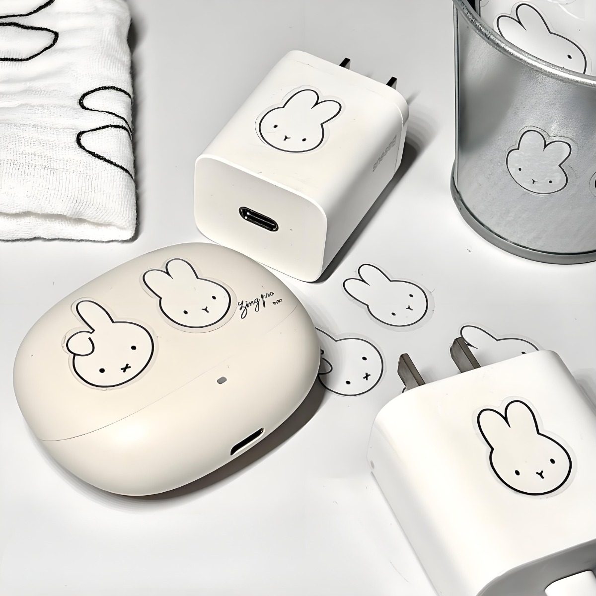 Kawaii Anime Miffy Rabbit Wate - Gaming Accessories Cute บทวิจารณ์และราคา