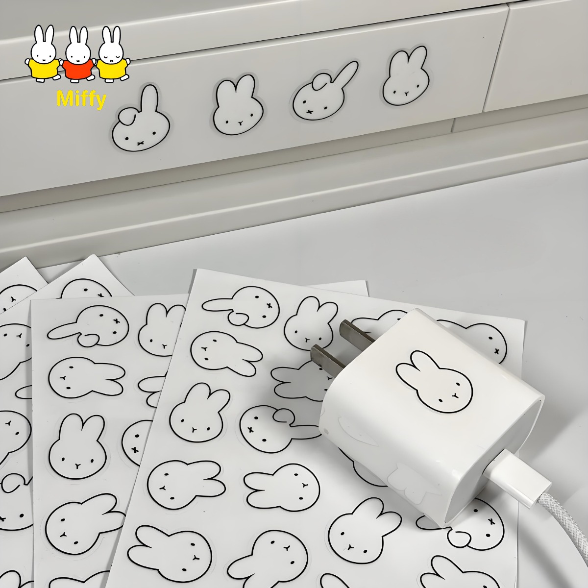 Kawaii Anime Miffy Rabbit Wate - Gaming Accessories Cute บทวิจารณ์และราคา