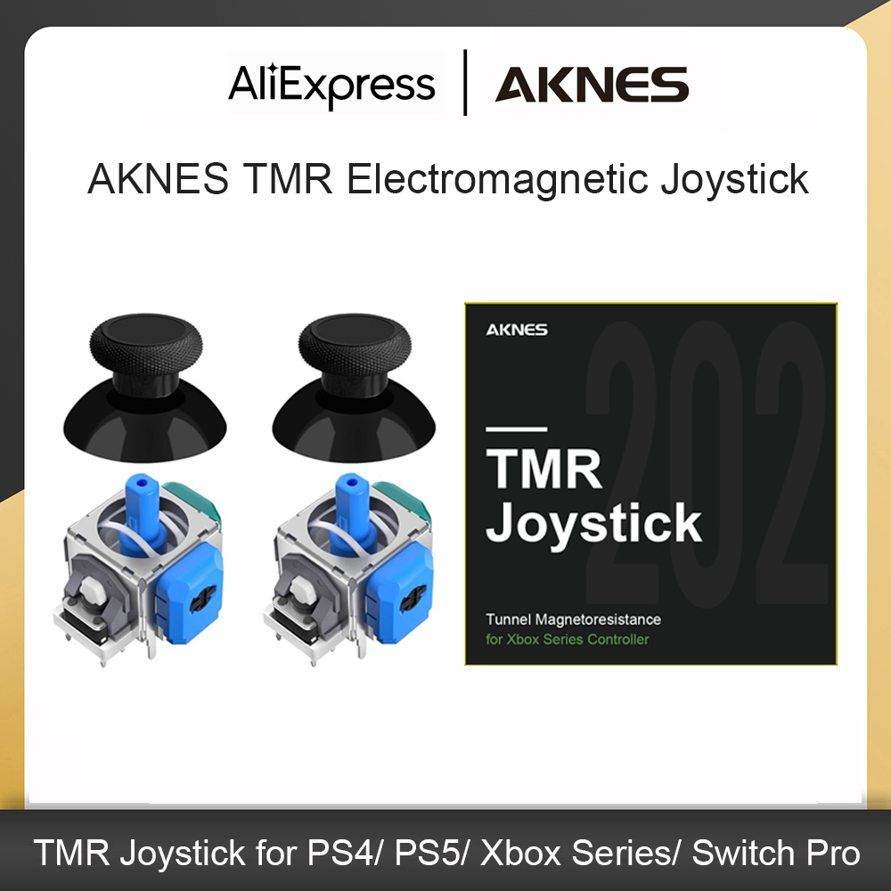 AKNES×HALLPI TMR Electromagnet - Gaming Accessories Joystick บทวิจารณ์และราคา
