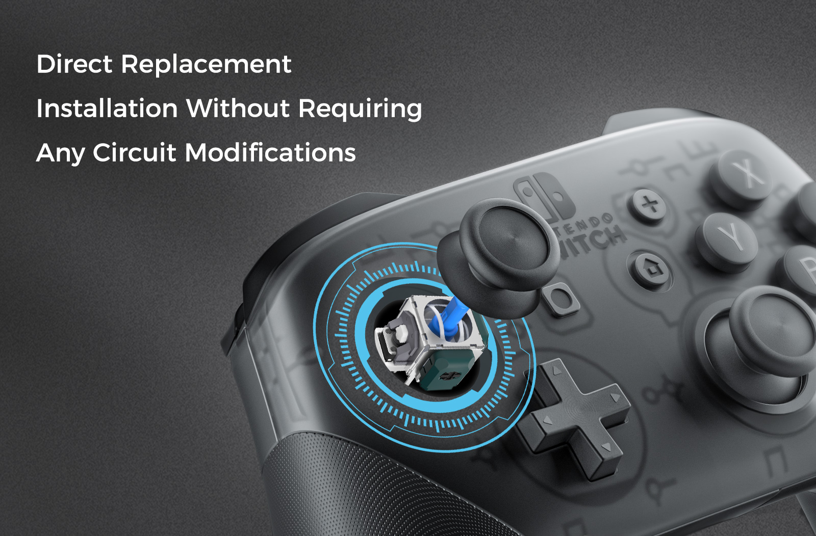 AKNES×HALLPI TMR Electromagnet - Gaming Accessories Joystick บทวิจารณ์และราคา