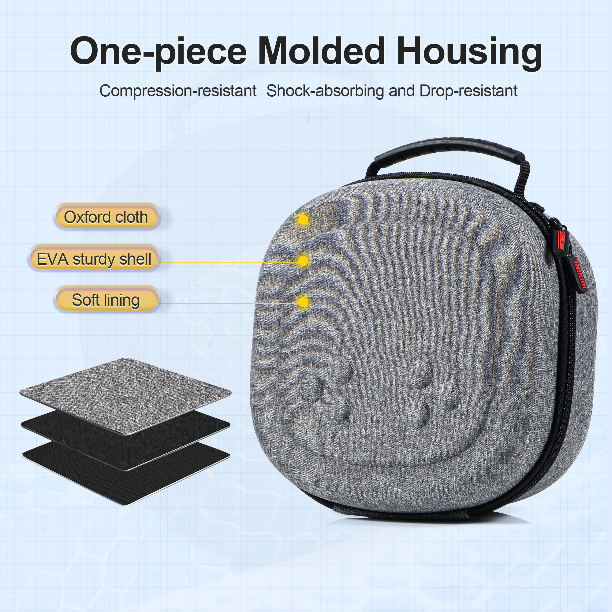 Hard Carrying Case Compatible  - Gaming Headphone Accessories บทวิจารณ์และราคา