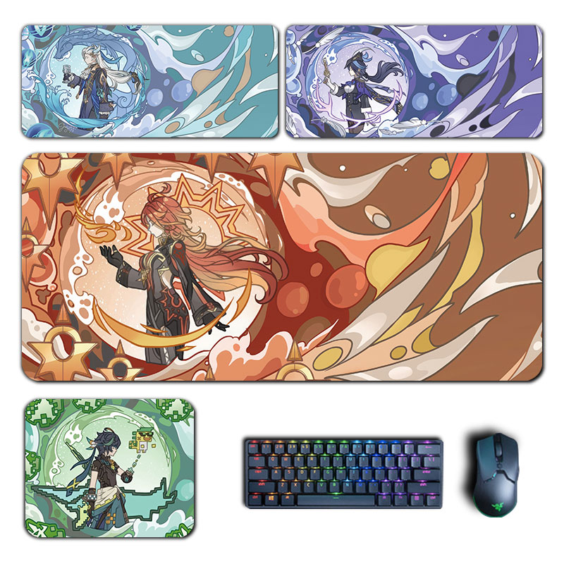 Anime Genshin Impact Mouse Pad - Gaming Accessories In Japan บทวิจารณ์และราคา