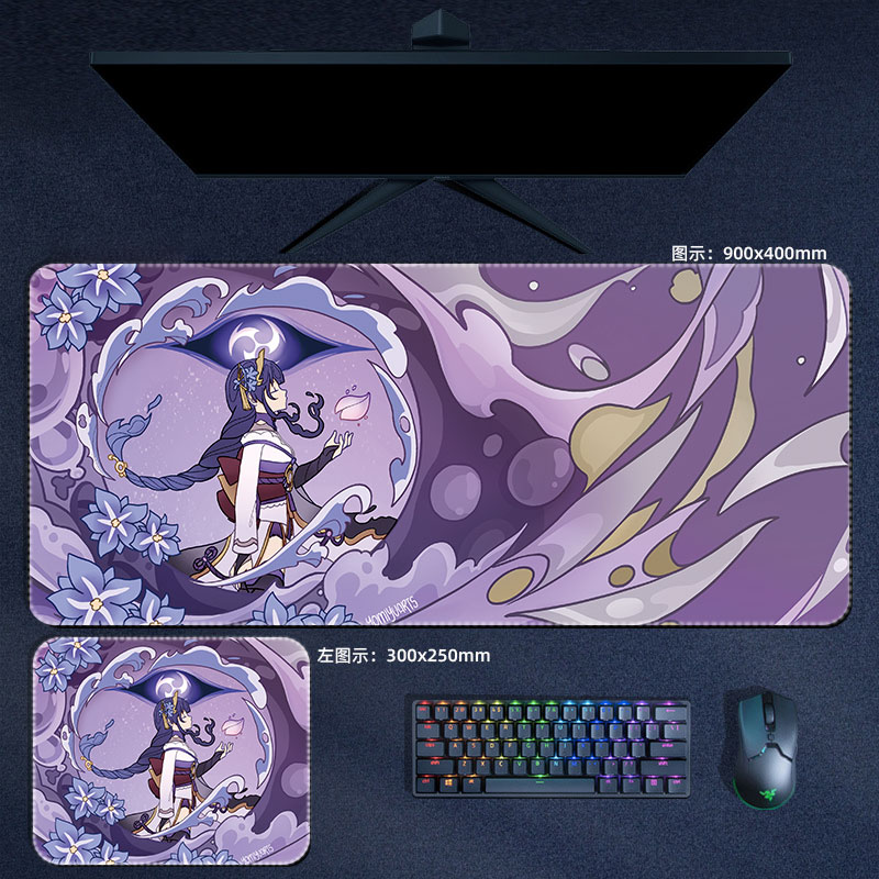 Anime Genshin Impact Mouse Pad - Gaming Accessories In Japan บทวิจารณ์และราคา