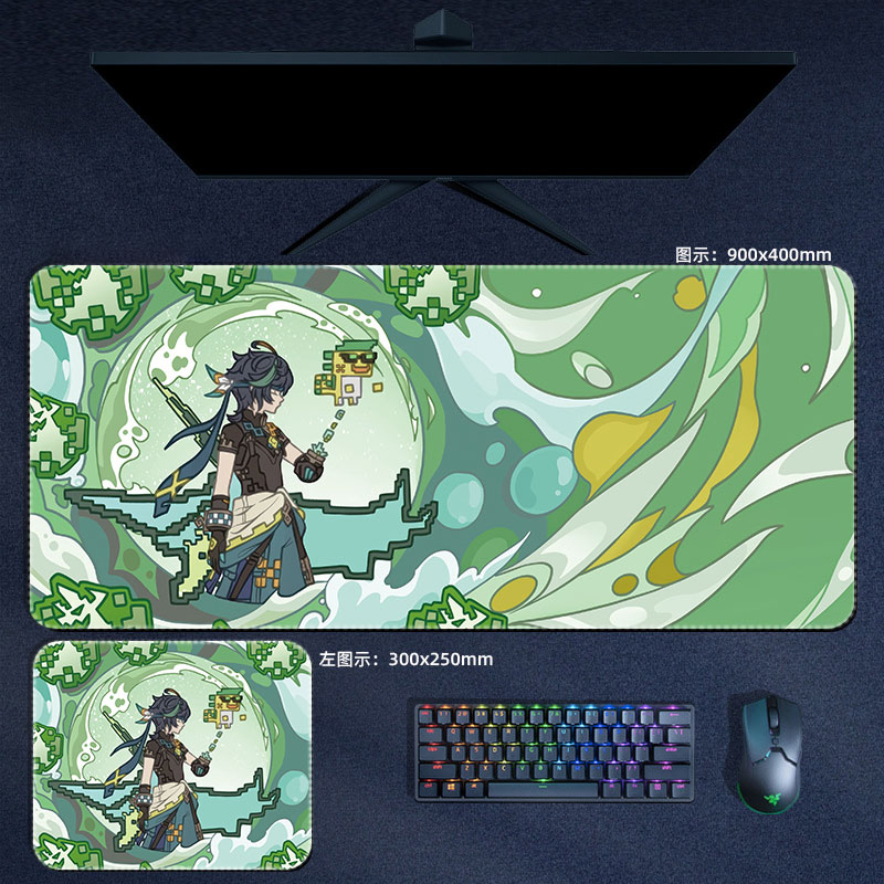 Anime Genshin Impact Mouse Pad - Gaming Accessories In Japan บทวิจารณ์และราคา