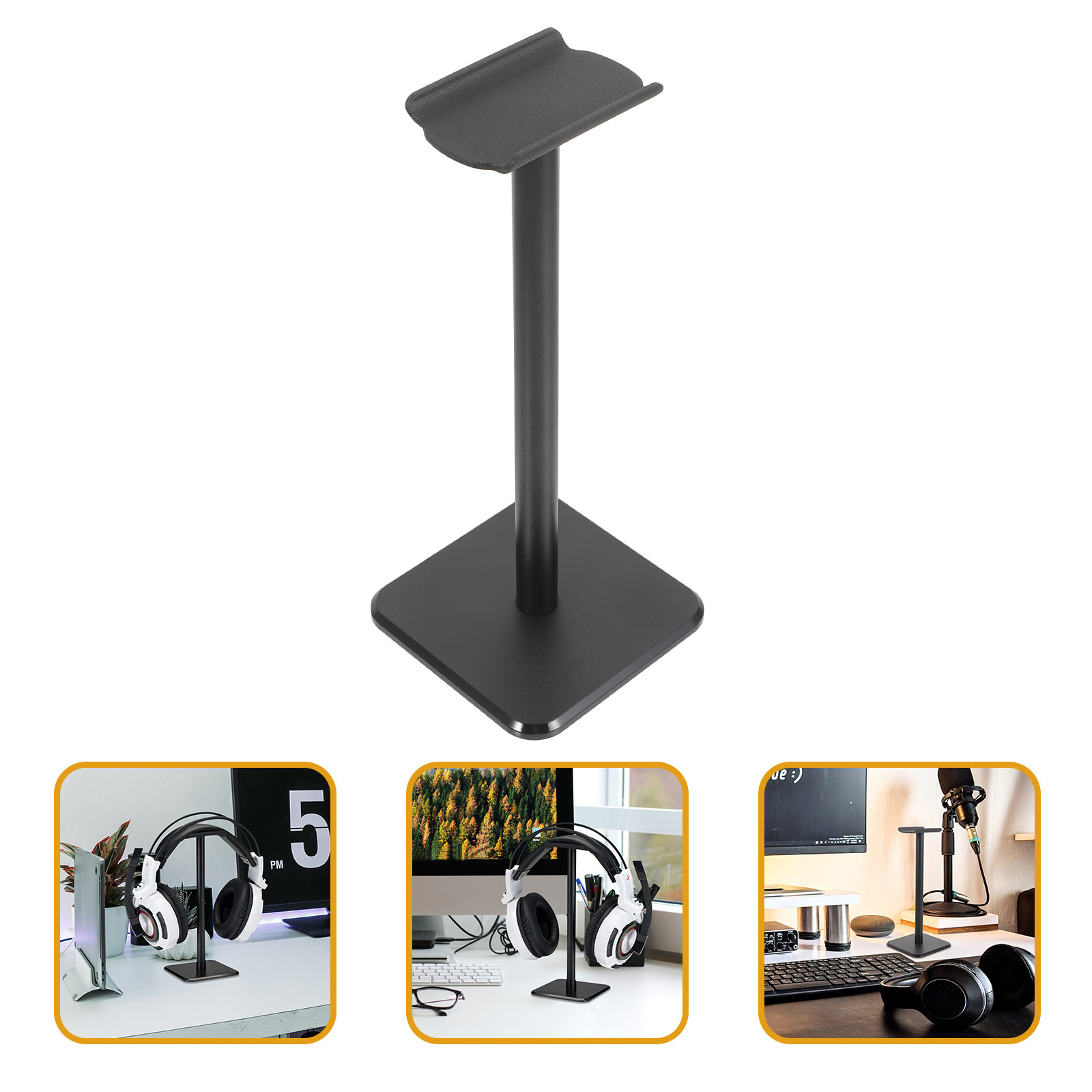 Headset Holder Weighed Stable  - Gaming Headphone Accessories บทวิจารณ์และราคา