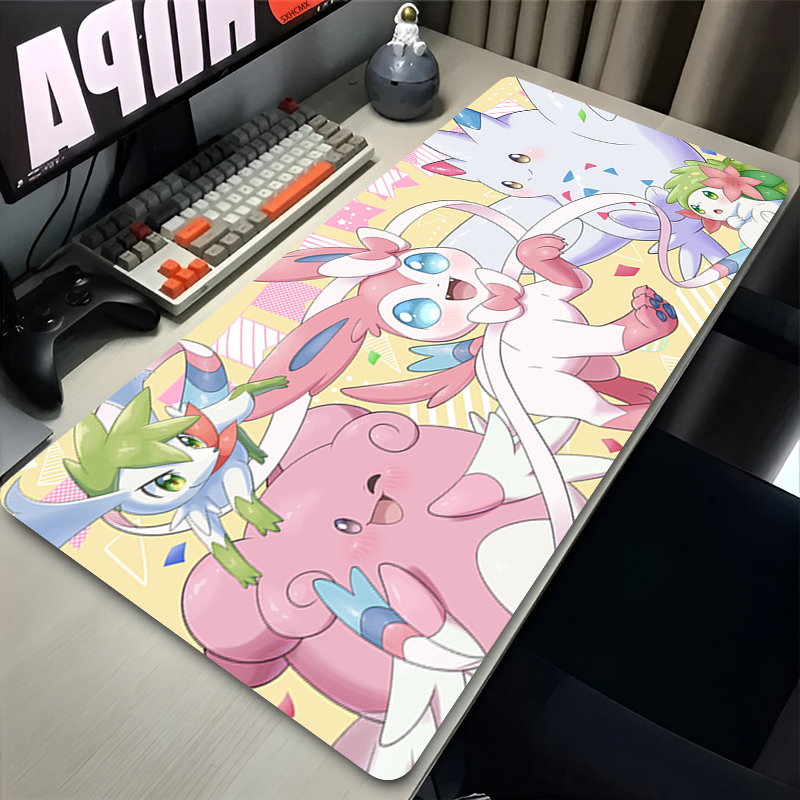 Large Pink Cute Mousepad XXL G - Gaming Accessories Cute บทวิจารณ์และราคา