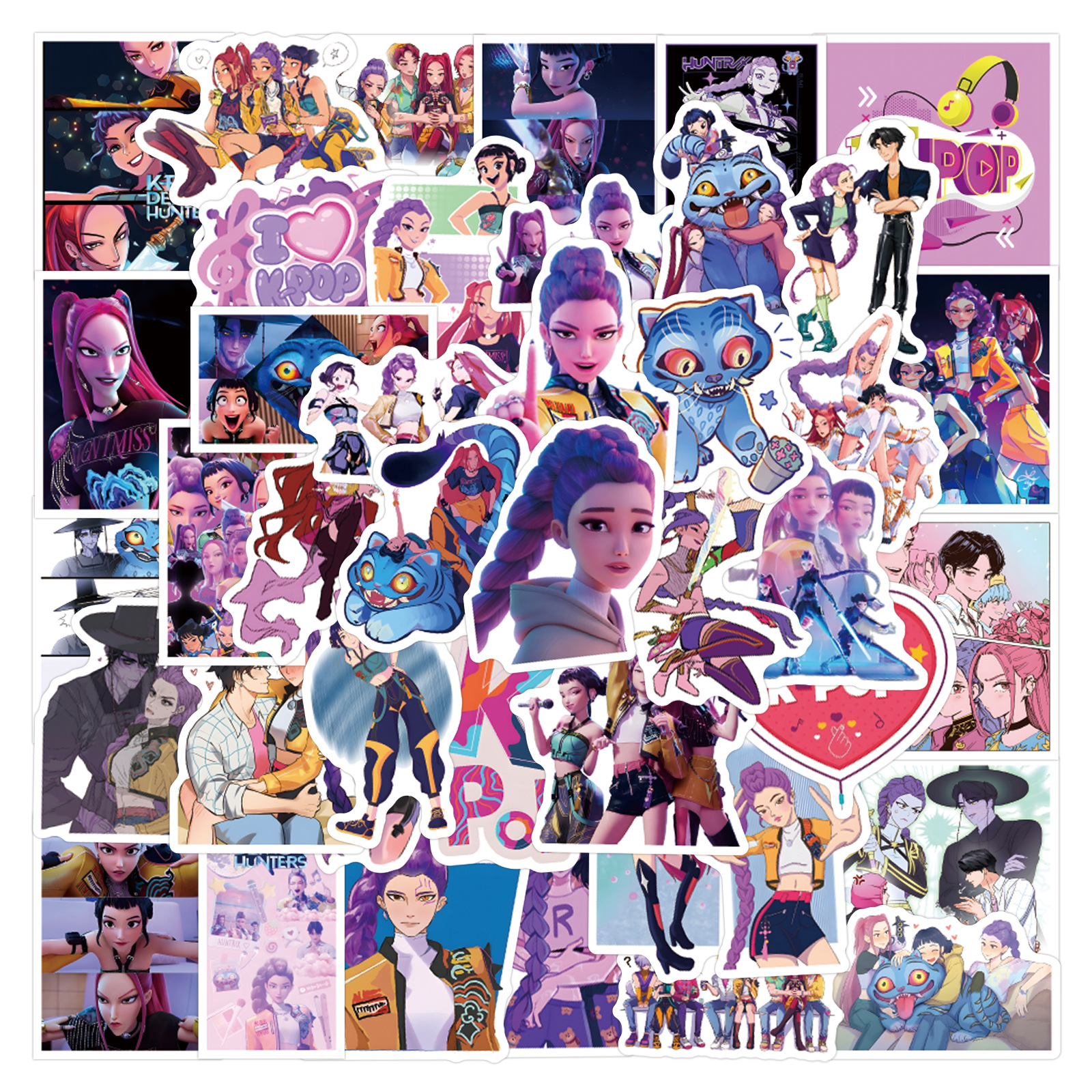 100 cartoon anime stickers are - Gaming Accessories Cute บทวิจารณ์และราคา